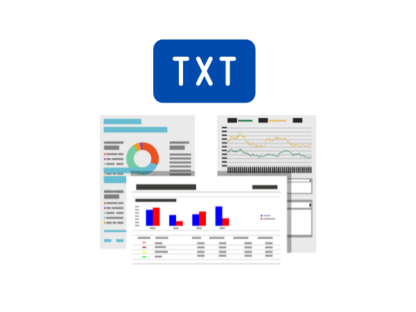 Genera los archivos TXT de los Estados Financieros